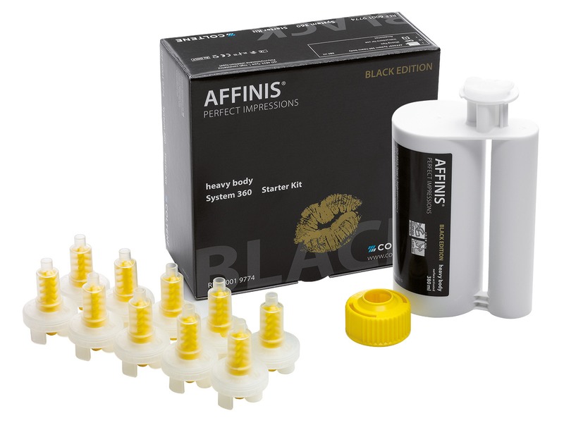 AFFINIS System 360 heavy body BLACK EDITION Starter Kit (ref.6001 9774)