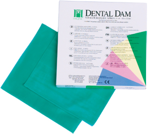 Платки латексные "Dental Dam List Thin"